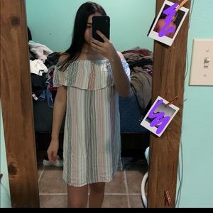 Off the shoulder dress